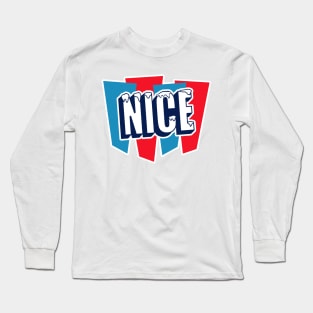 The Nice List - Vintage Retro Icee Logo Long Sleeve T-Shirt